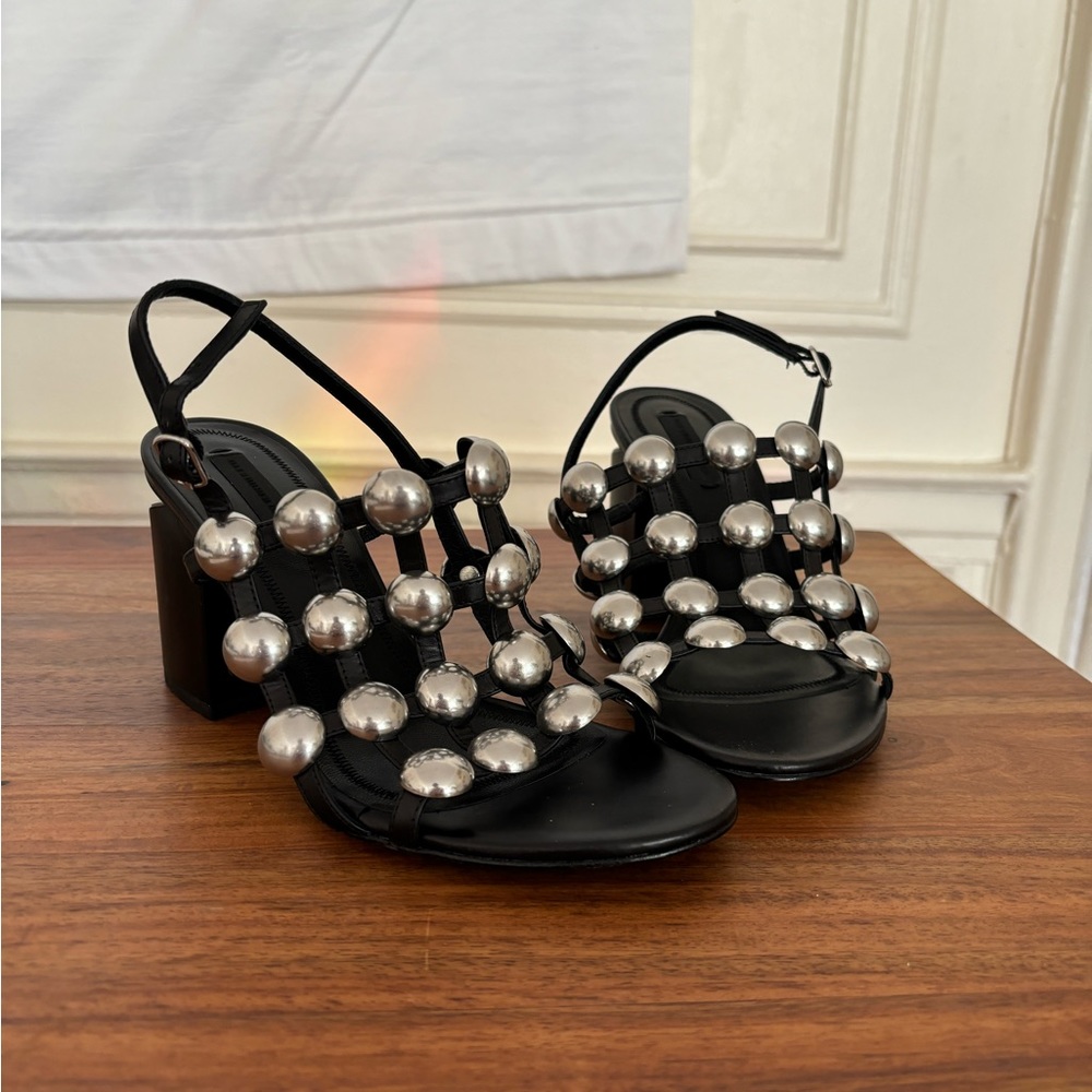 Alexander Wang Sandal Heels Dome Stud Nadia